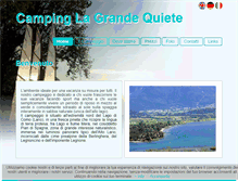 Tablet Screenshot of lagrandequiete.com